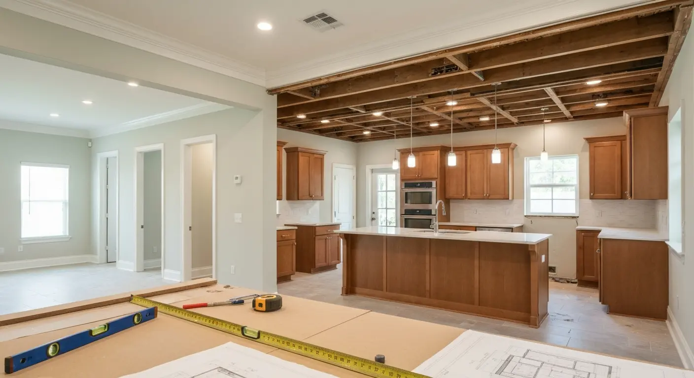 Open concept remodel