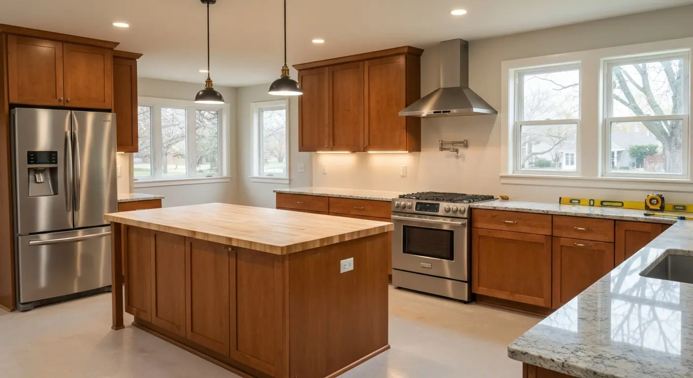 Kitchen remodeling project