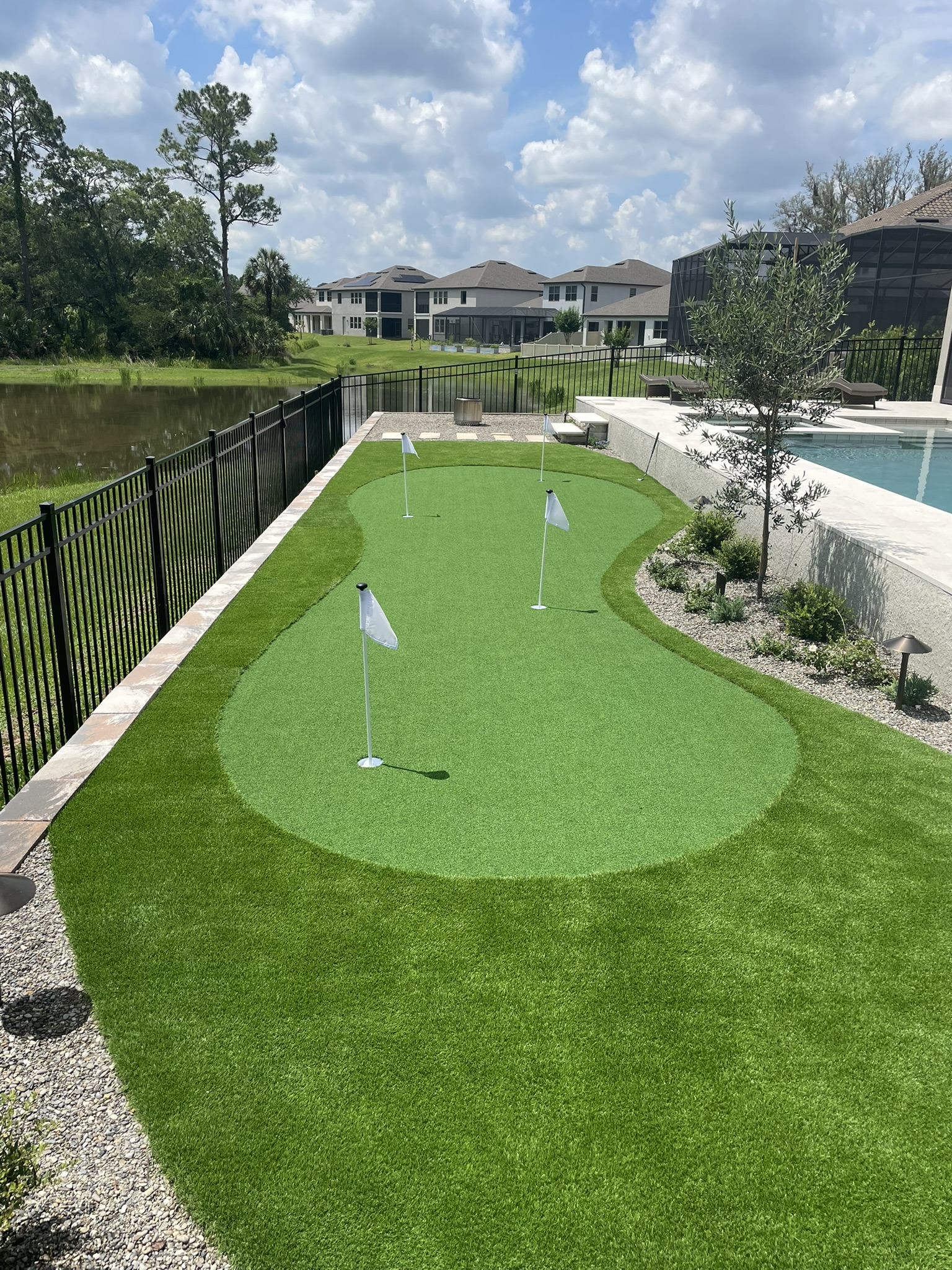 Before landscape design Orlando