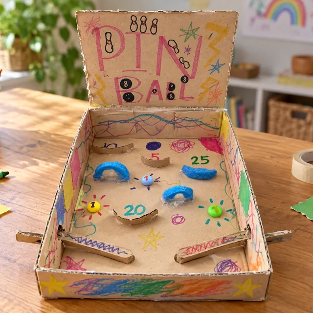 Build a Pinball Game mission photograph