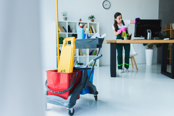 Valley Professional Janitorial cleaning professional ready to help