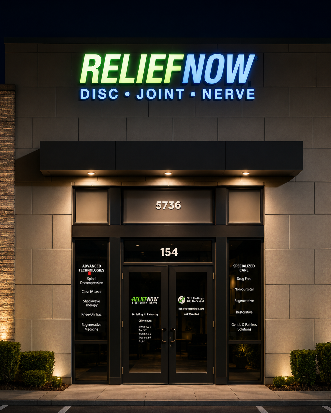 ReliefNow Disc Joint Nerve Center