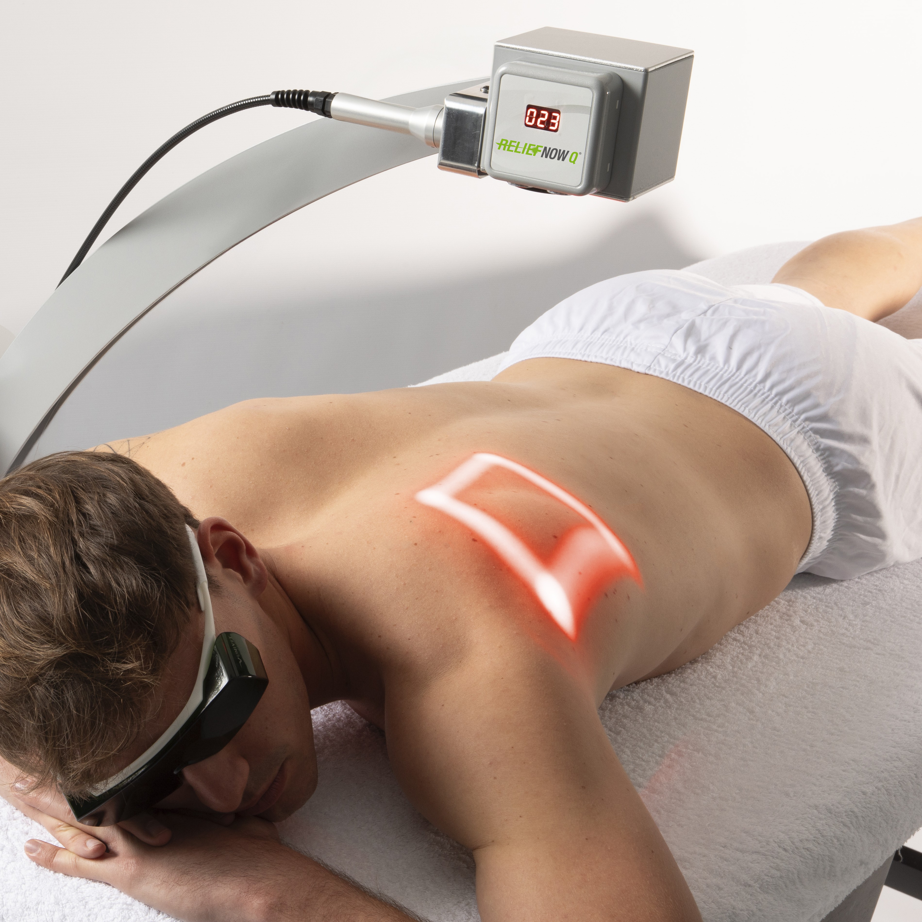 ReliefNow Q superpulsed therapy laser system