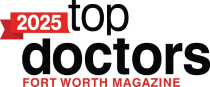 Fort Worth Magazine Top Doctors 2025 badge