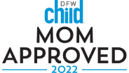 DFWChild Mom Approved 2022 badge