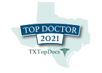 TX Top Docs Top Doctor 2021 badge