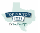 TX Top Docs Top Doctor 2023 badge