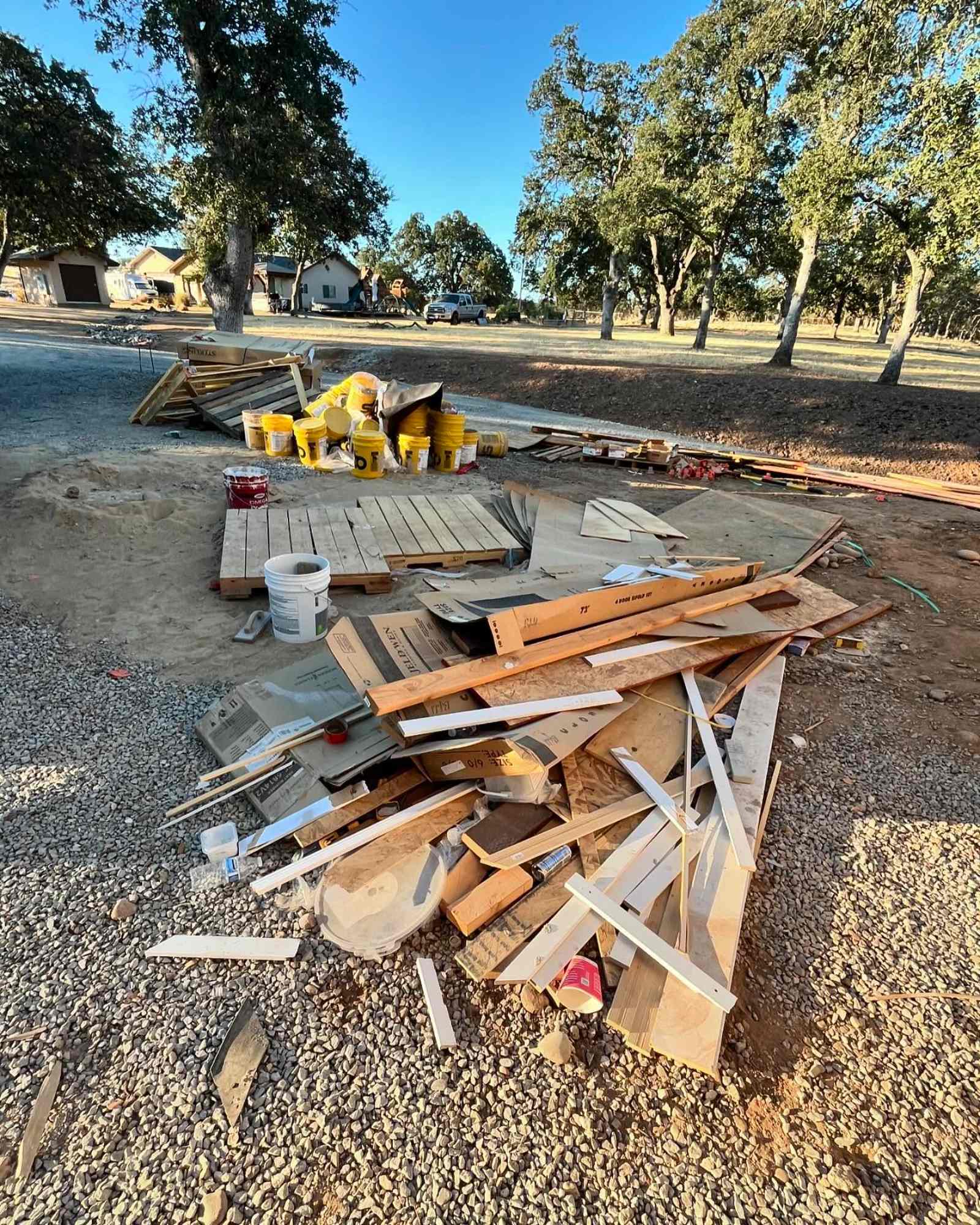 Mobile home demolition by Hiller Demolition