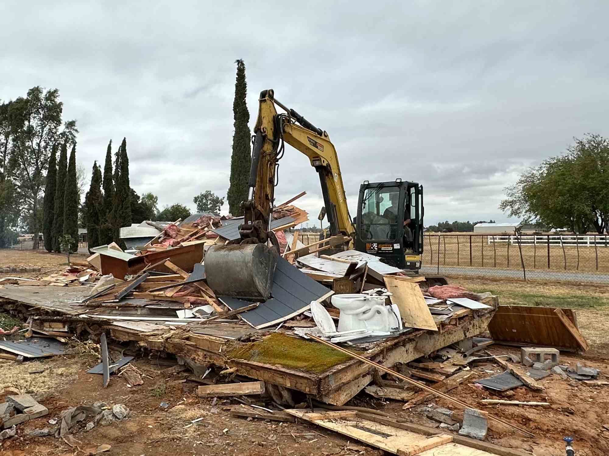 Mobile Home Demolition