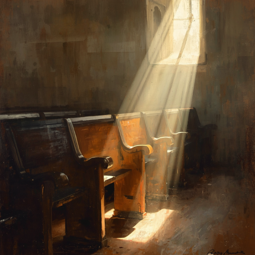 empty church pew