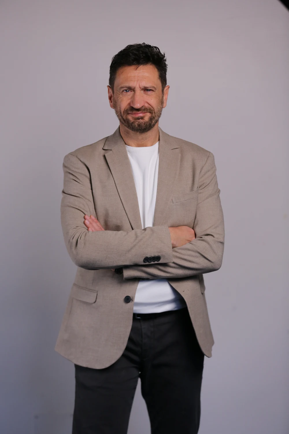 Riccardo Rossi, ritratto professionale in studio