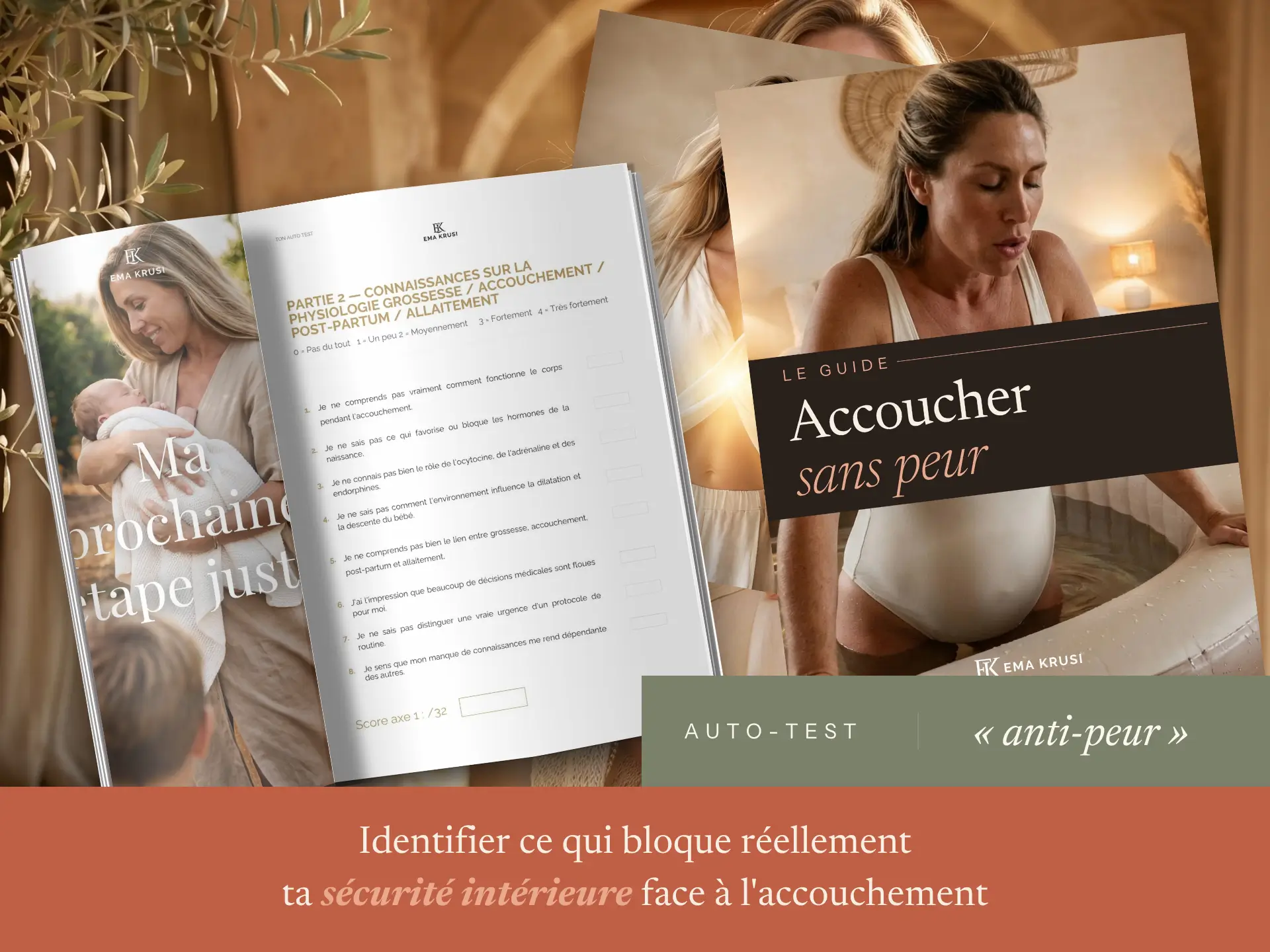 Test Expert Anti-Peur — Ton profil face à l'accouchement naturel