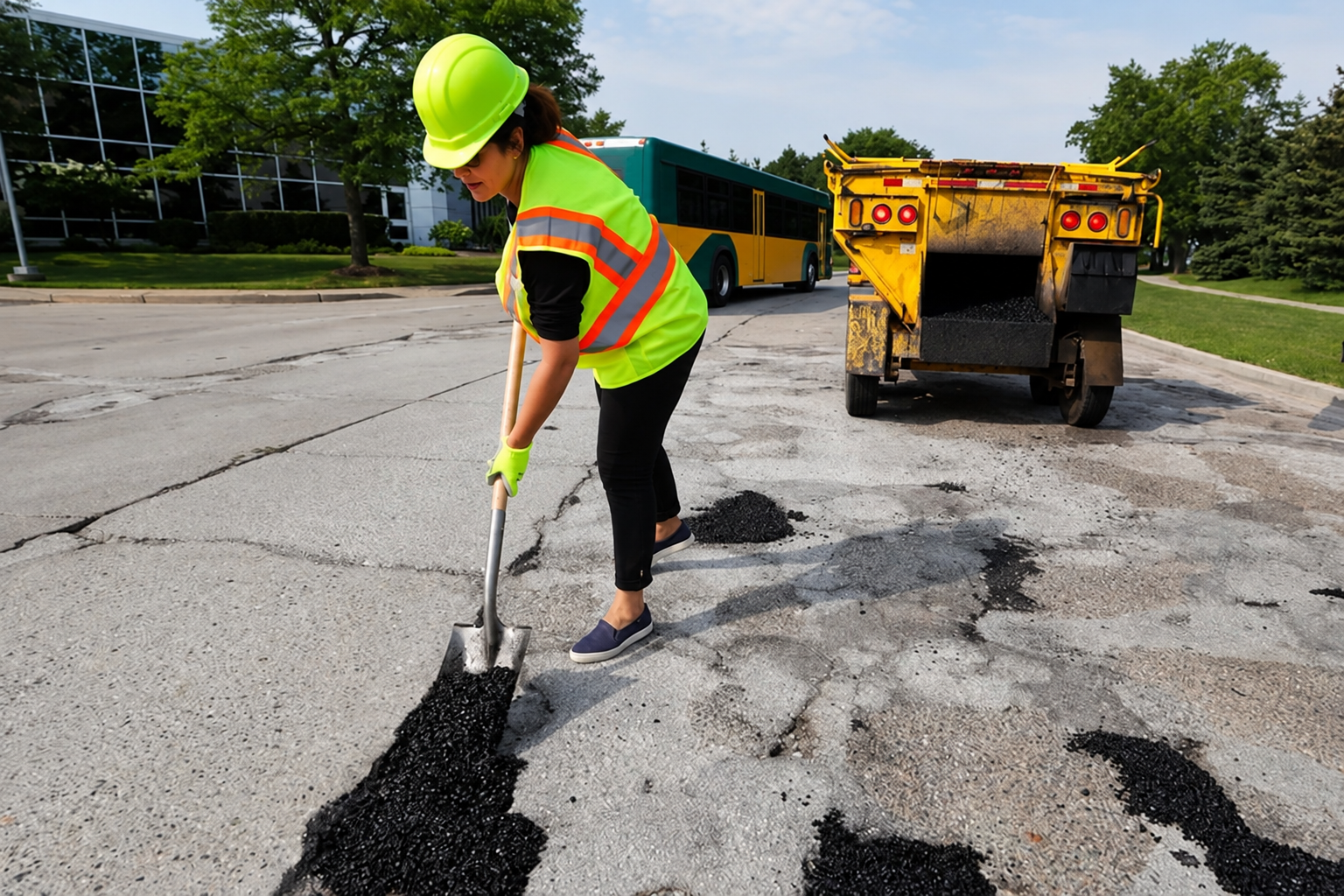 Asphalt Sealcoating in Little Rock
