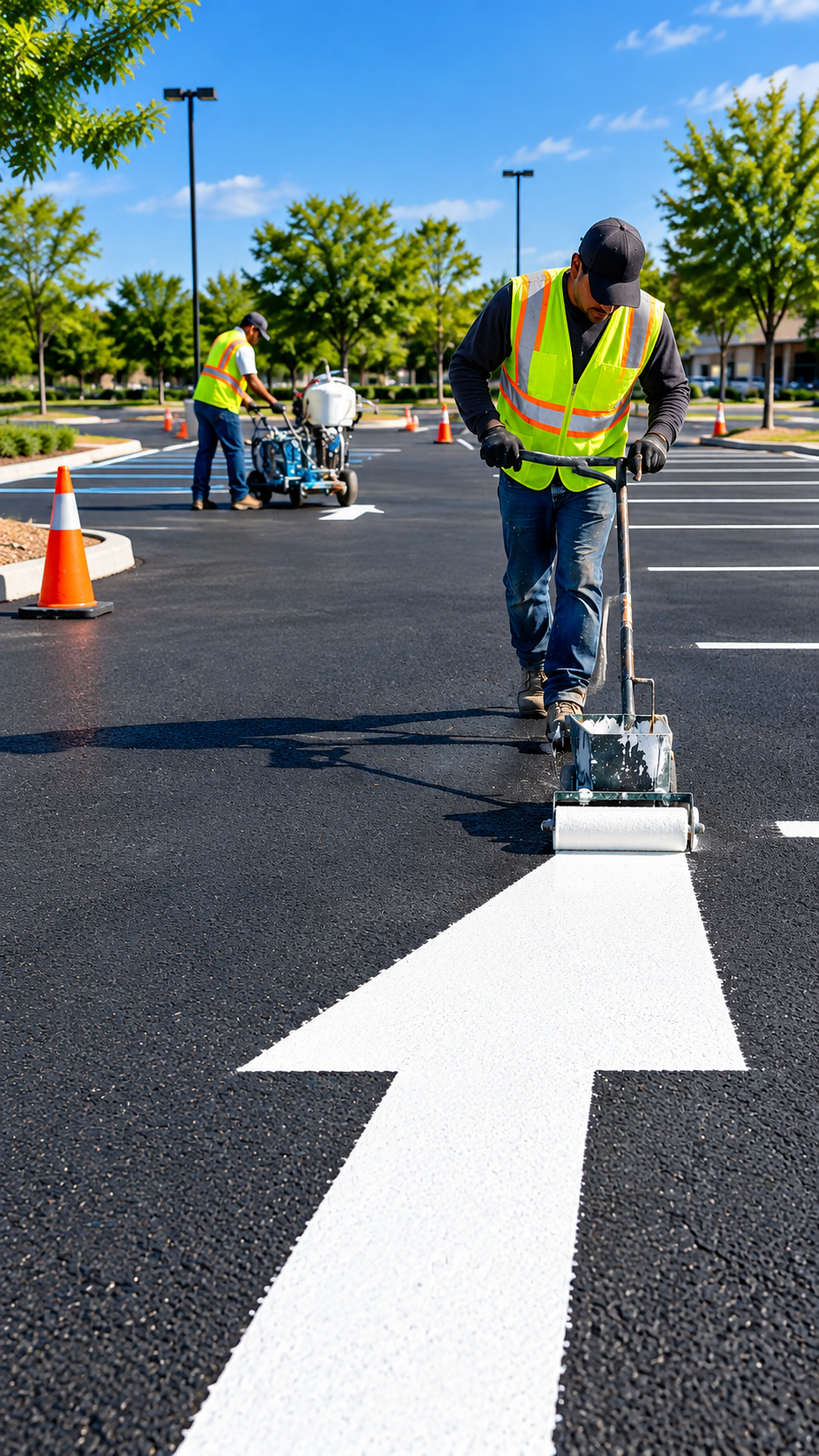 Little Rock Parking Lot Paving