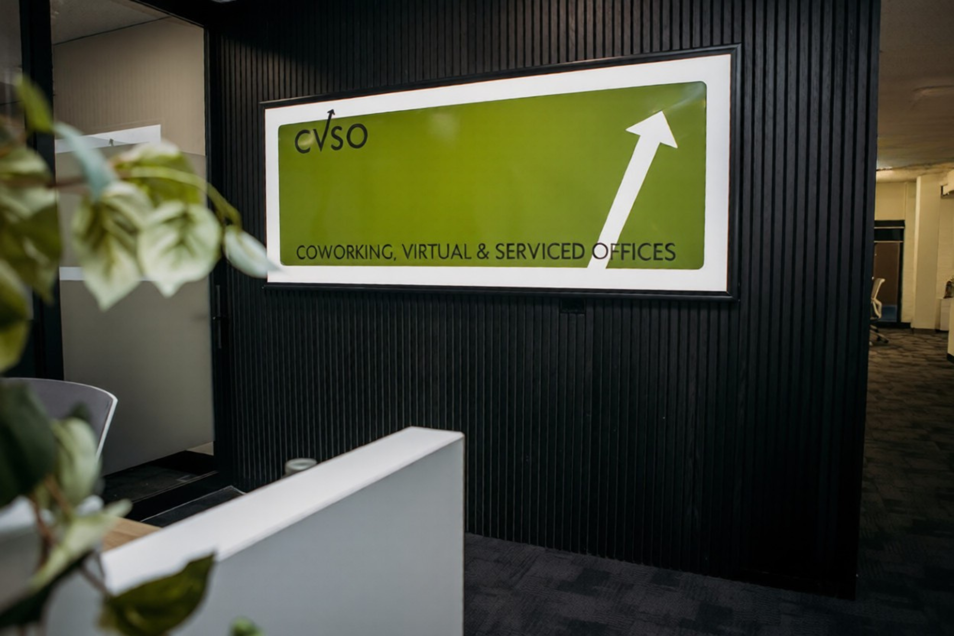 CVSO reception and signage