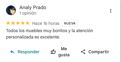 Testimonio de cliente Muebles Piccarreta 3