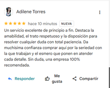Testimonio de cliente Muebles Piccarreta 6