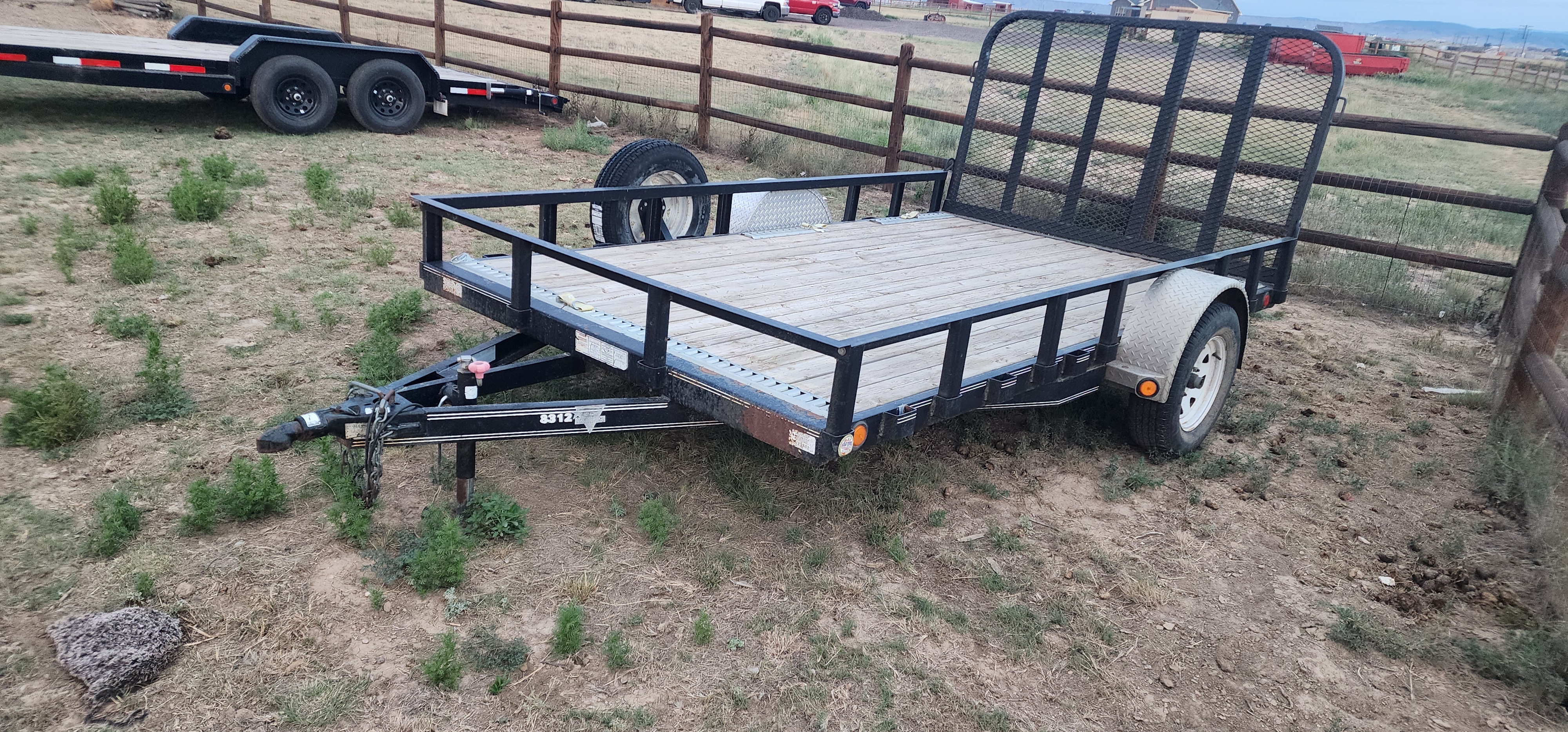 Single axle utility trailer rental in Fountain, CO