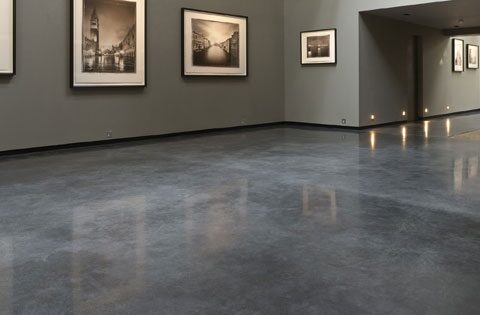 Polished concrete