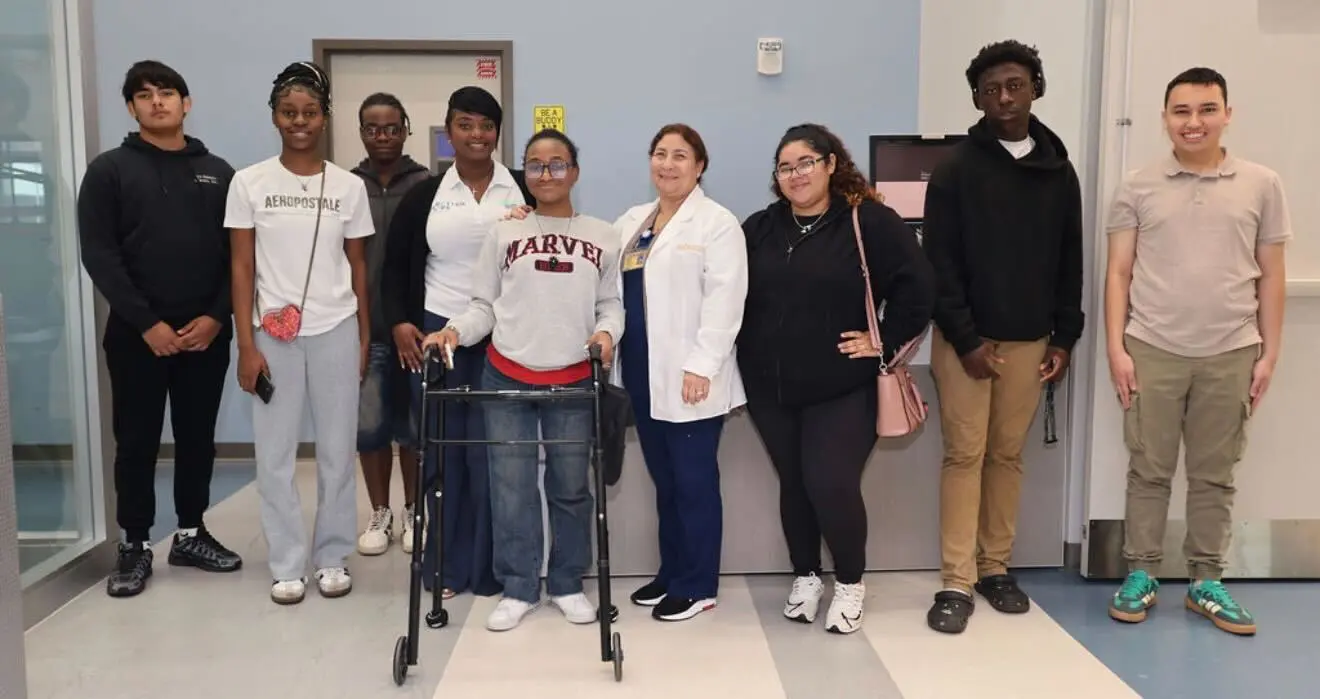 Better Steps Life Skills Center students exploring healthcare careers at the MDC Medical Campus during the March 2026 Spring Career Camp.