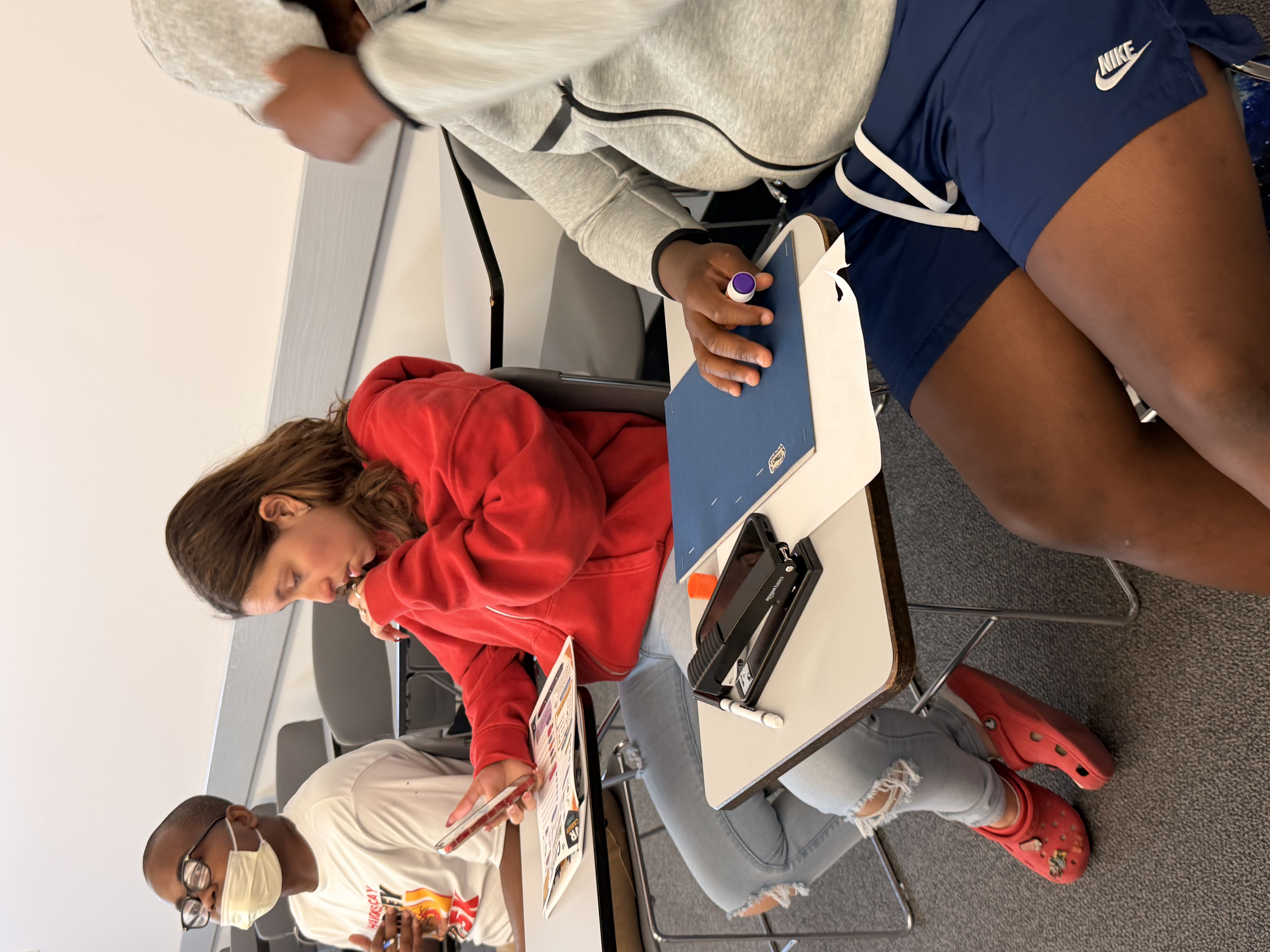 Students with special needs building self-advocacy and workplace readiness skills in South Florida.