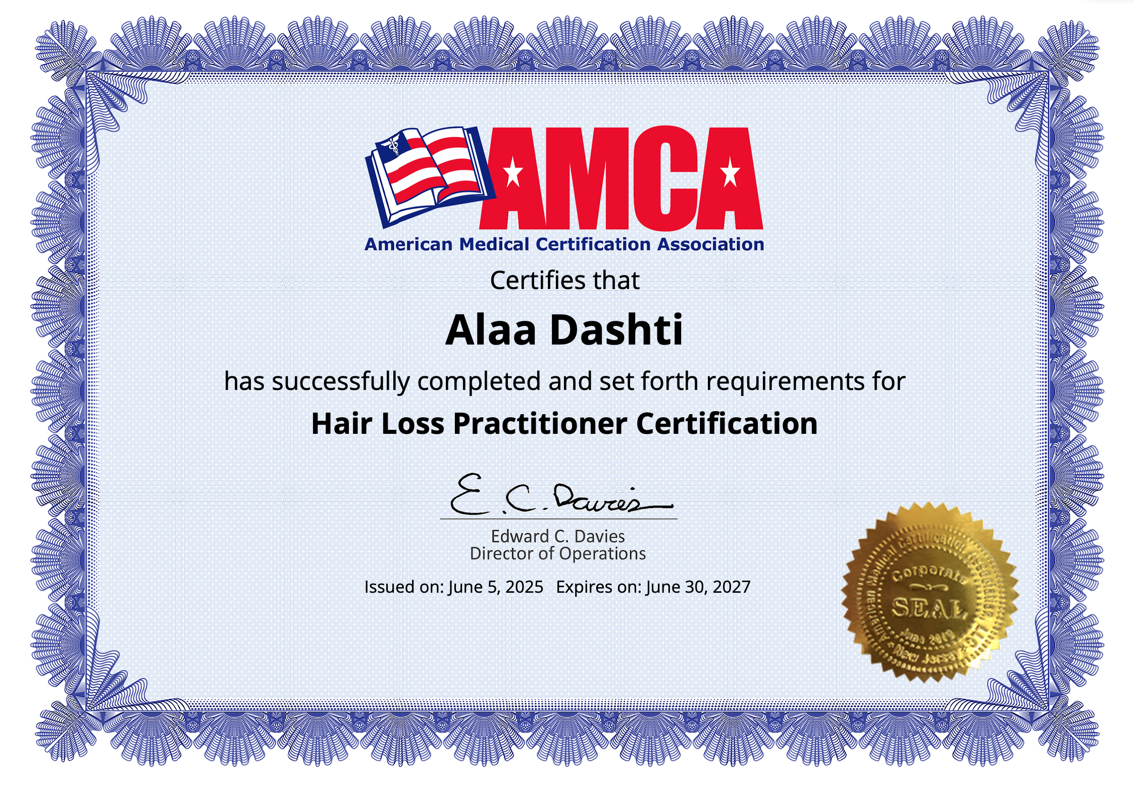 Certificate 2