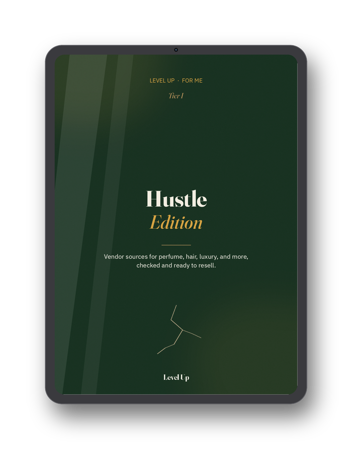 Hustle Edition iPad mockup