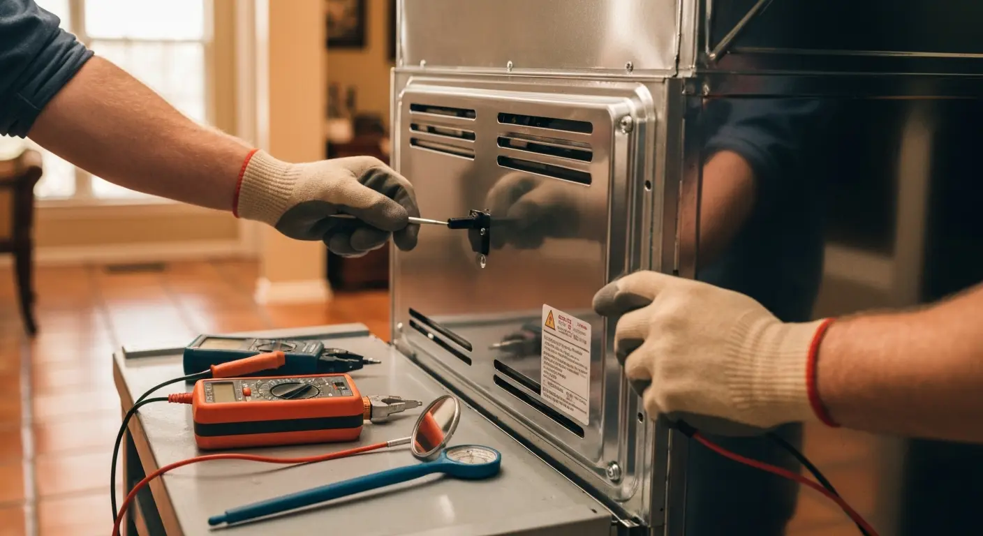 Furnace maintenance check