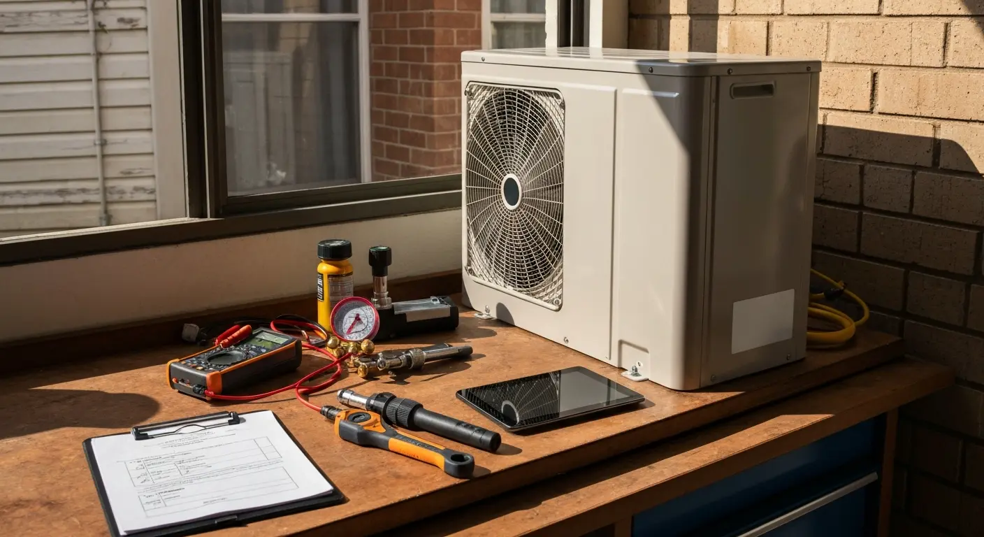Heat pump maintenance