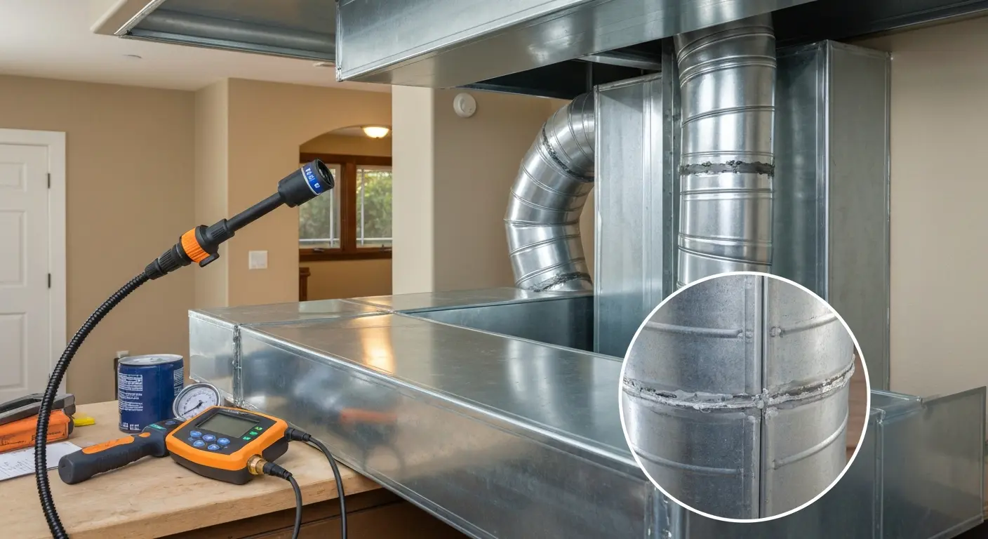 Ductwork inspection and cleaning near Bishop Ranch