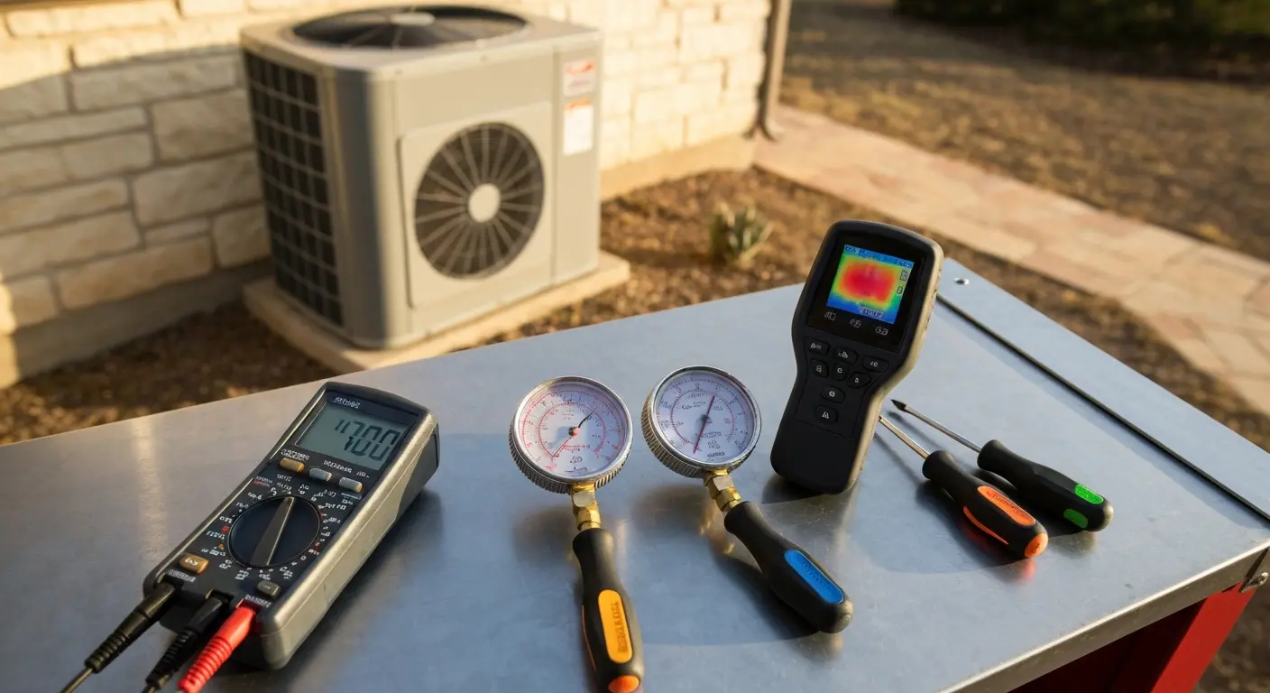 Heat pump maintenance and repair