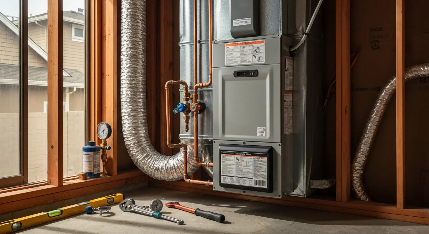 Heating system installation