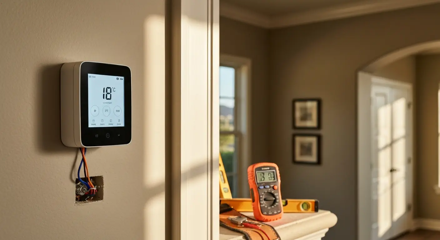Thermostat installation