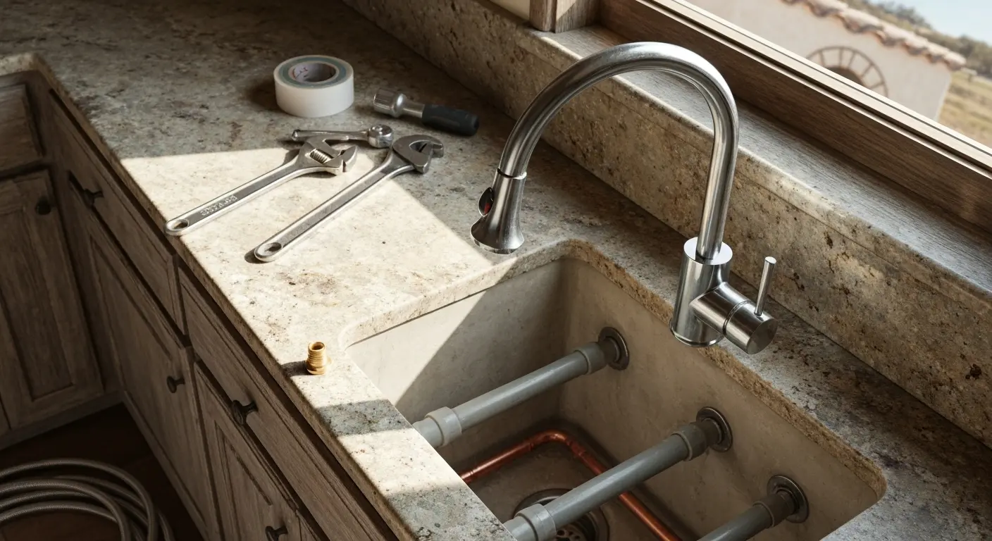 Faucet leak repair