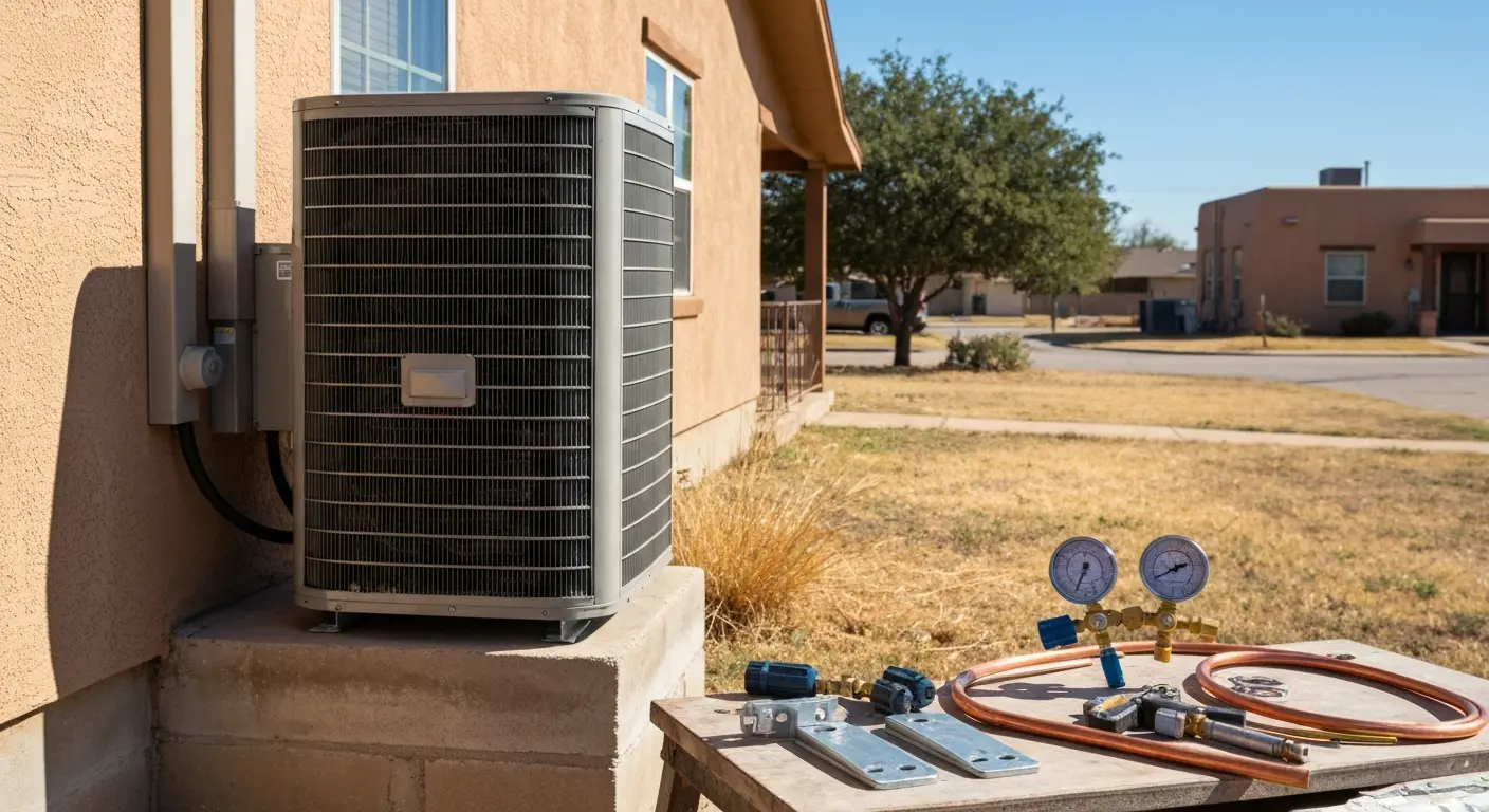 AC installation in Alamo