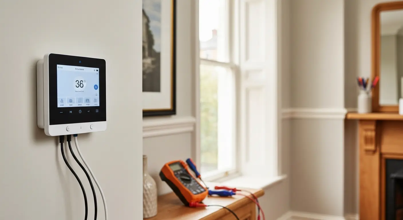 Smart thermostat installation