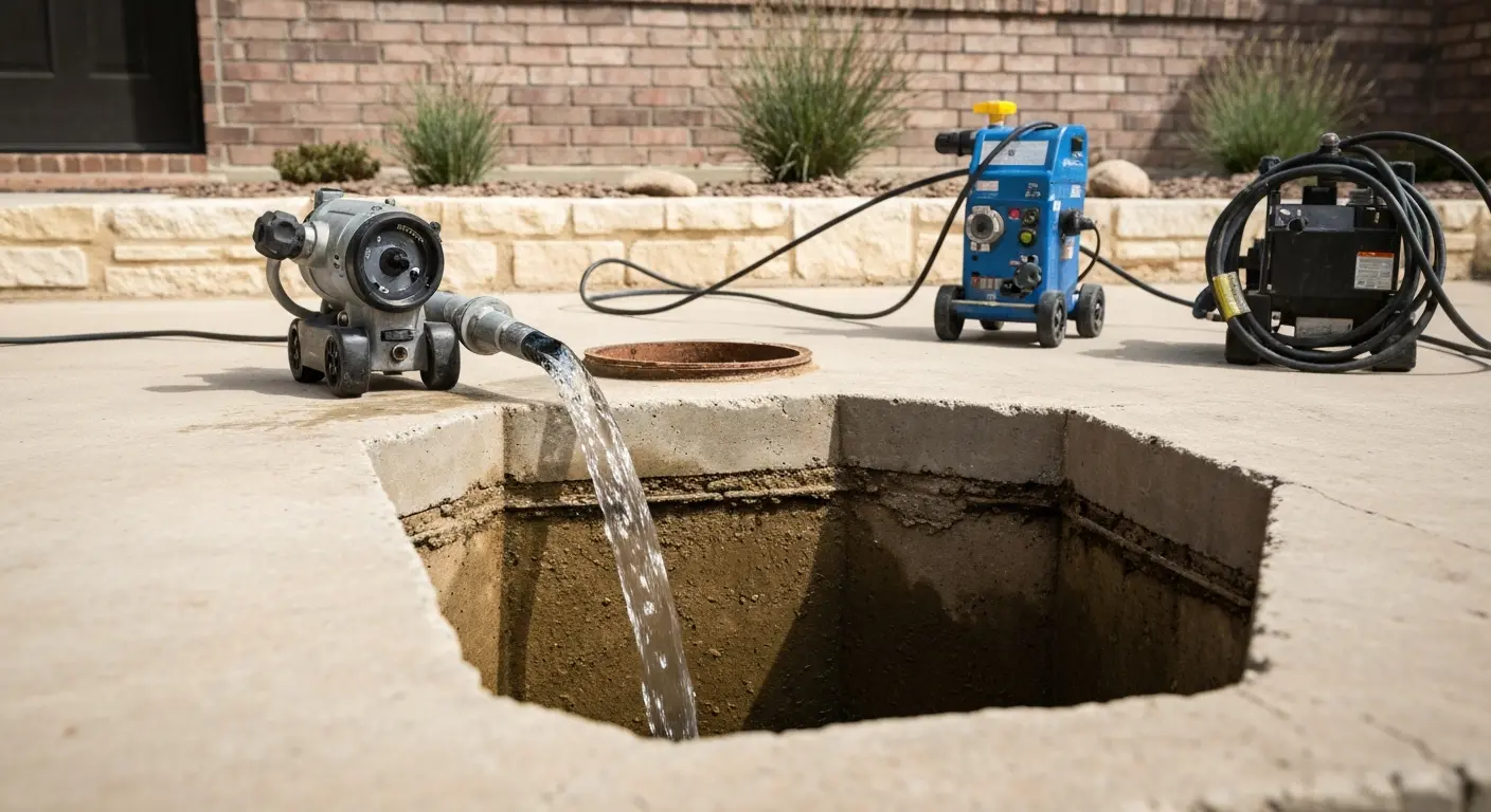 Drain cleaning service