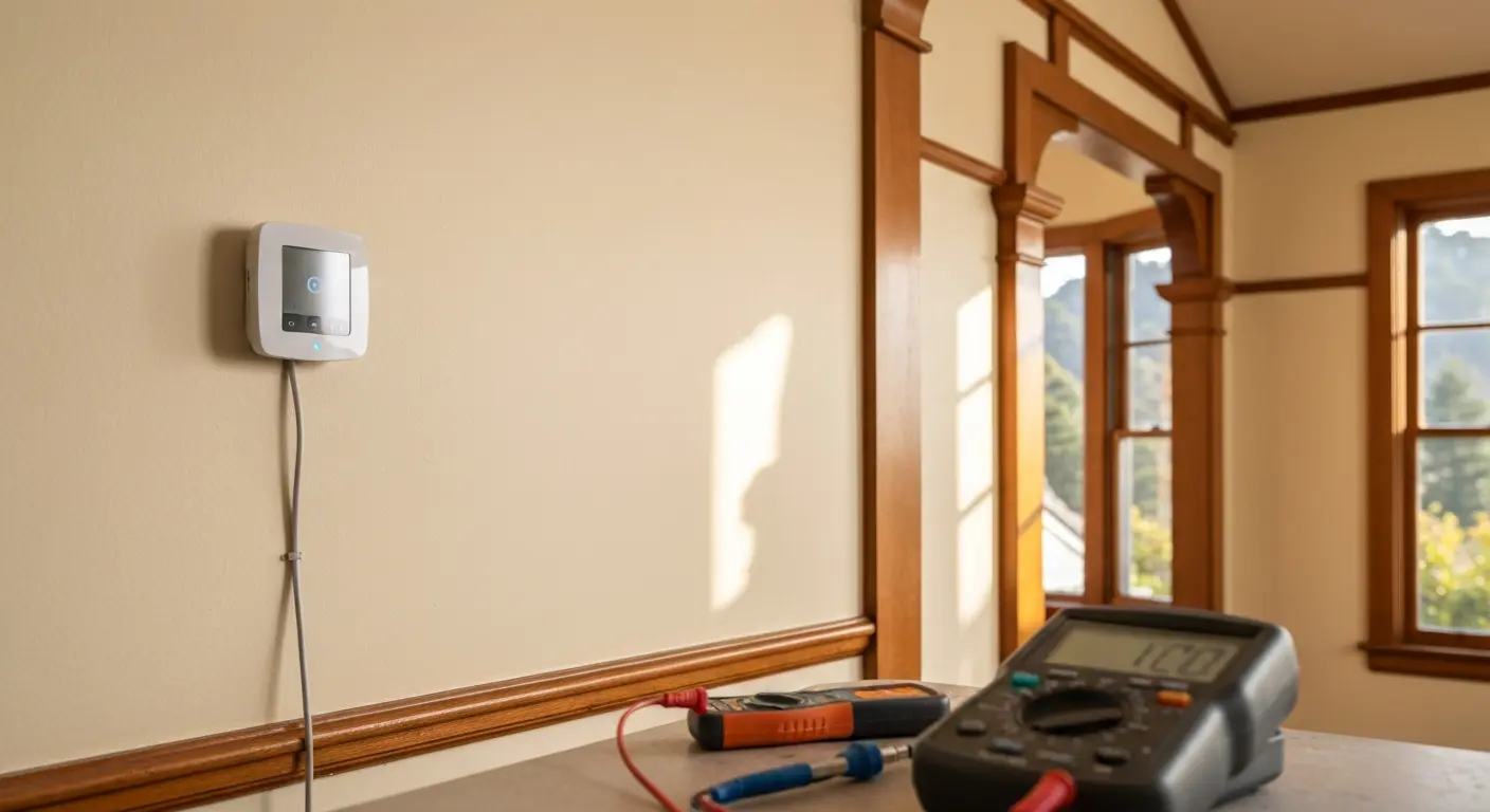 Thermostat installation
