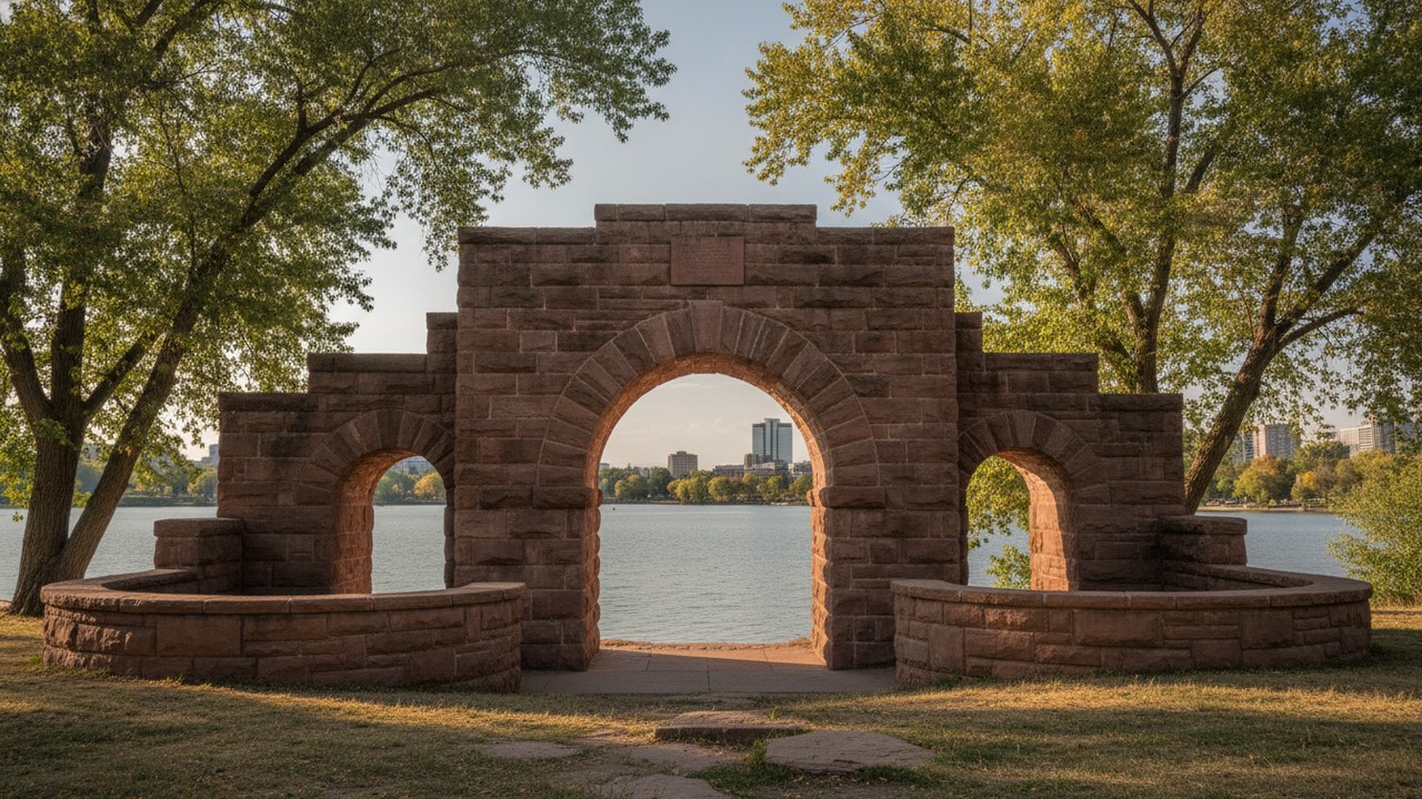 Historic Water Gate in Edgewater, CO