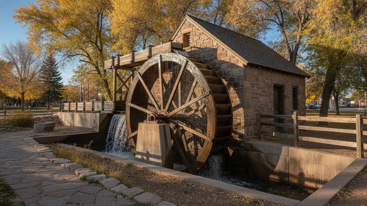 Charlie Tayler Water Wheel in Edgewater, CO