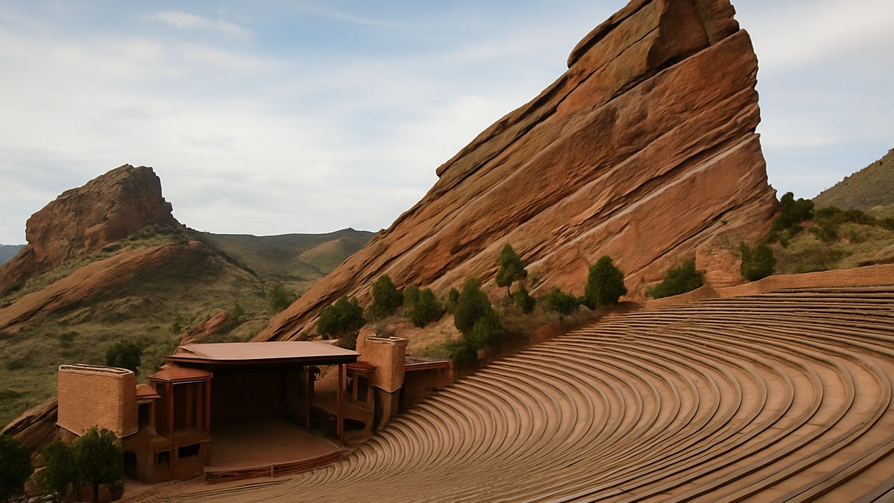Red Rocks Park and Amphitheatre in Morrison, CO