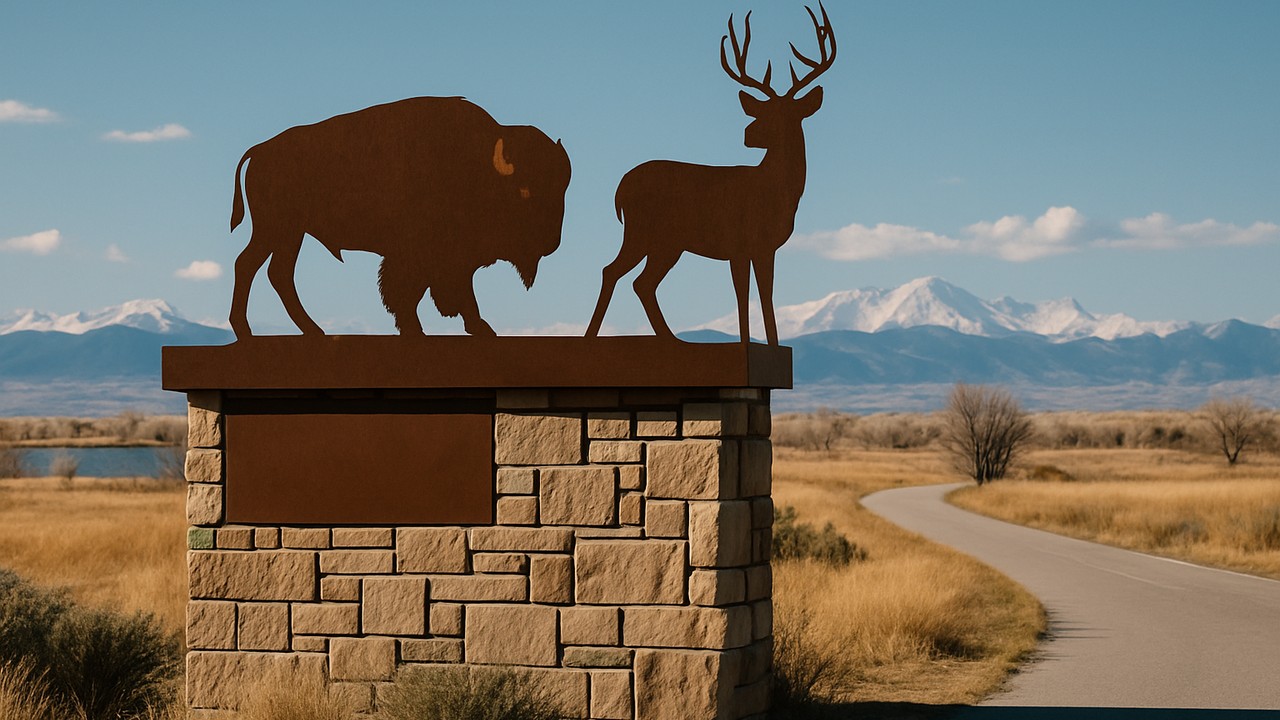 Rocky Mountain Arsenal National Wildlife Refuge in Commerce City, CO