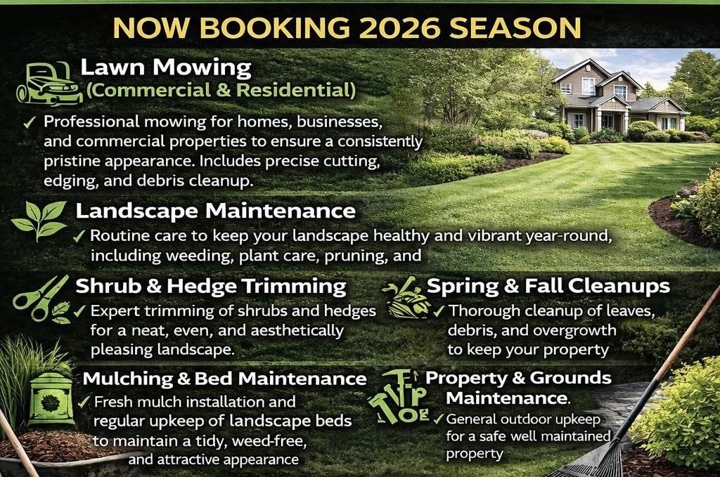 Property maintenance services by T.C's LLC