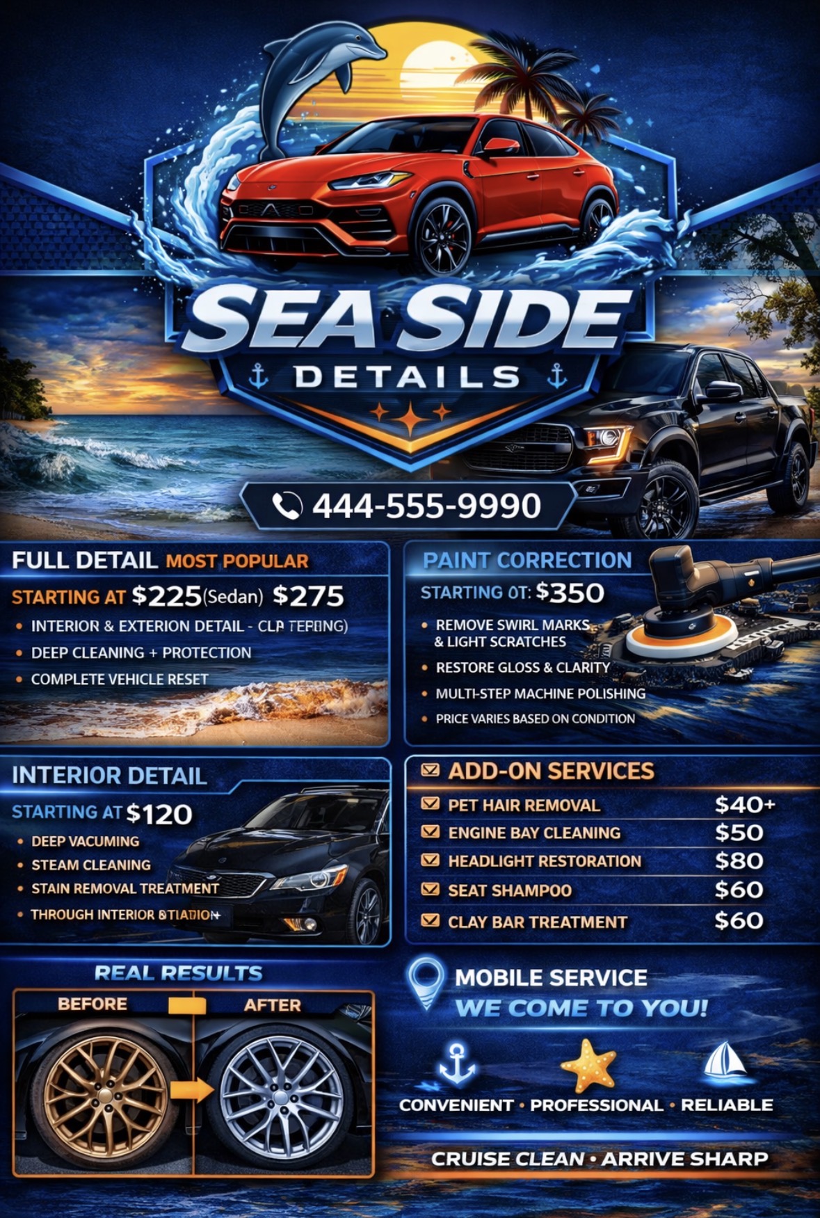 Previous client flyer example 3