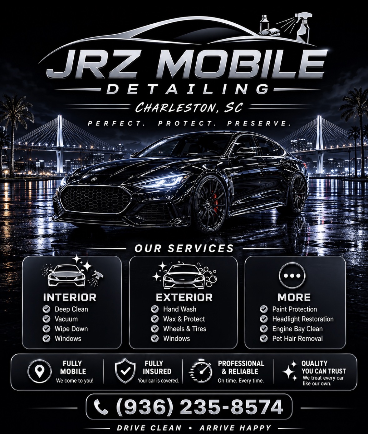 JRZ Auto Detailing services