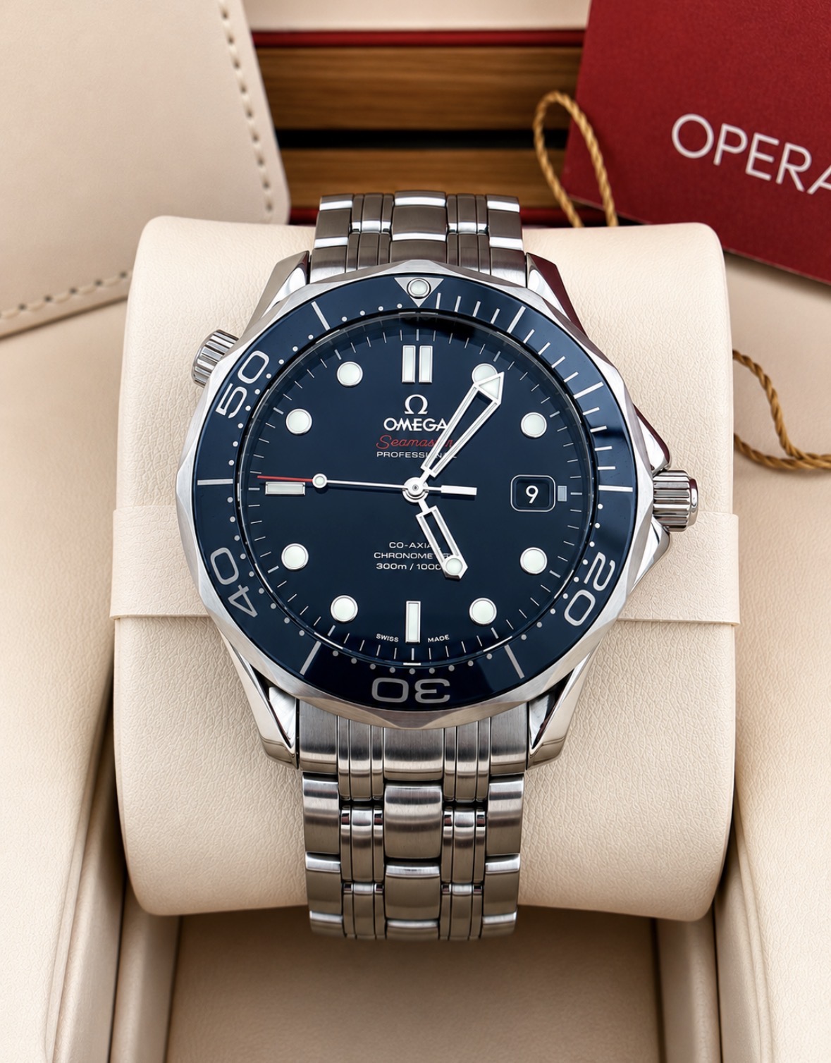 Omega Seamaster Diver 300M 2022 Full Set Ref. 212.30.41.20.03.001