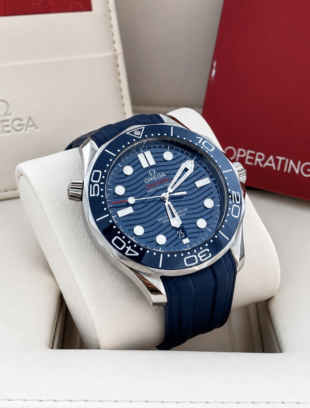 Omega Seamaster Diver 300M 2025 Full Set Ref. 210.32.42.20.03.001