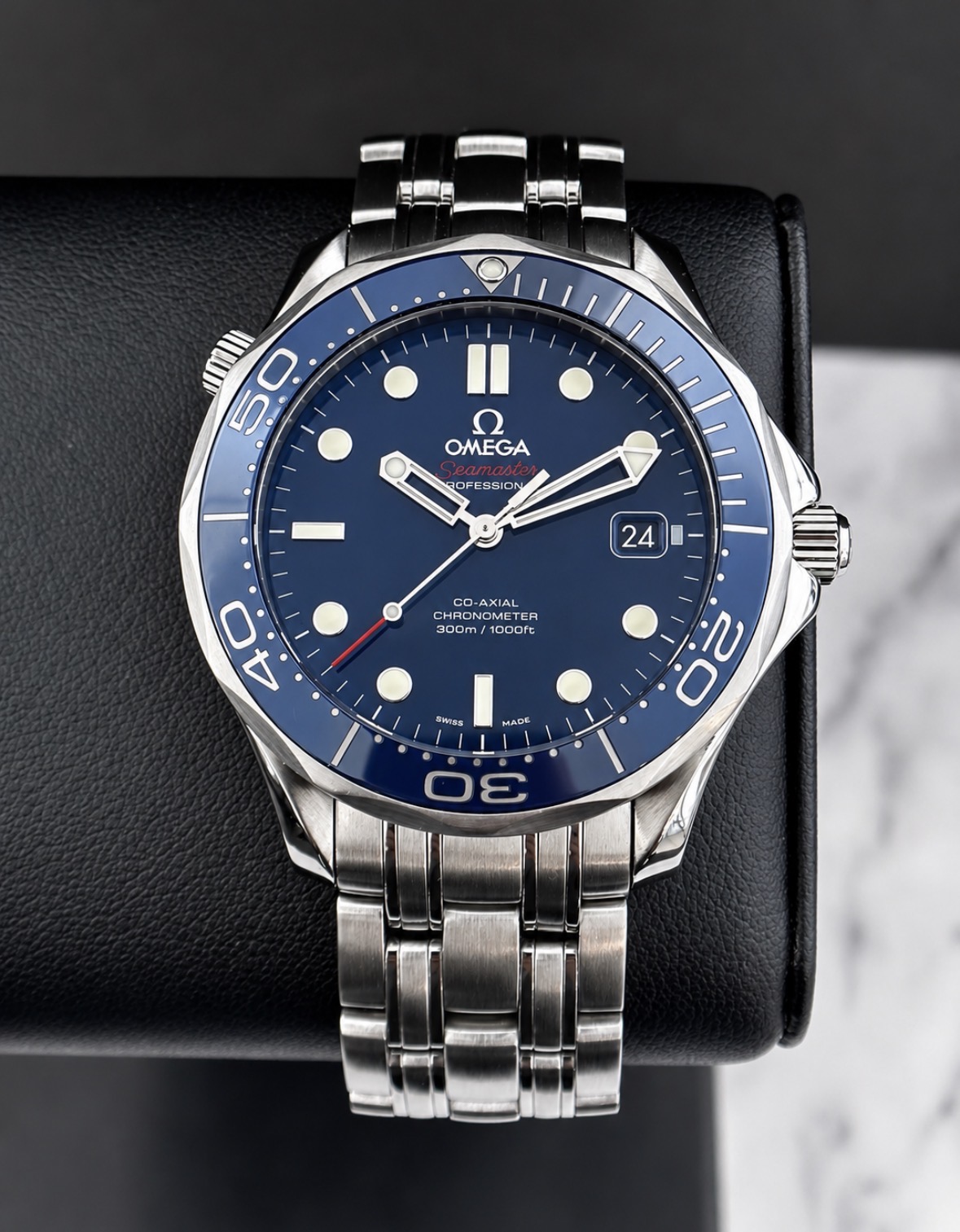 Omega Seamaster Professional 300M Blue Dial Ref. 212.30.41.20.03.001