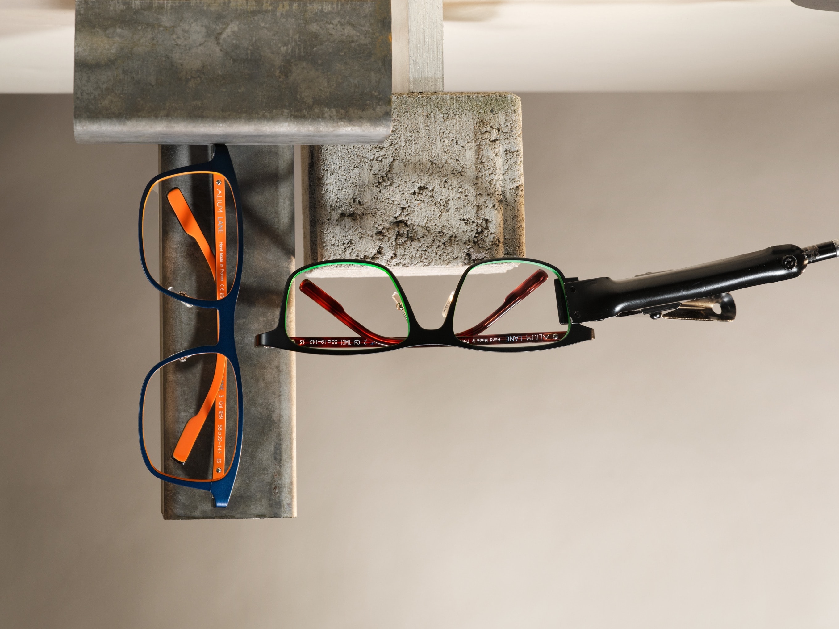 Alium LANE titanium eyewear collection