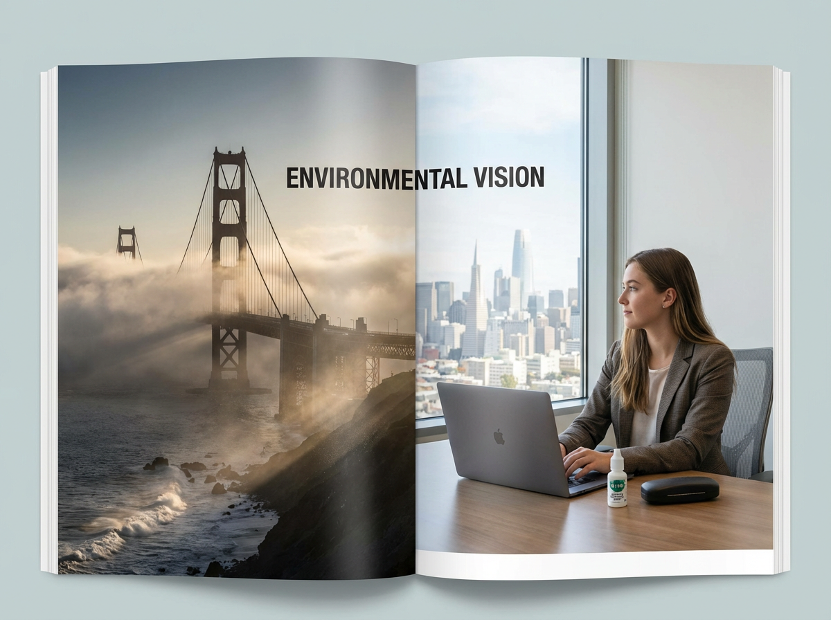 San Francisco fog and urban environment impact on contact lens wear and care